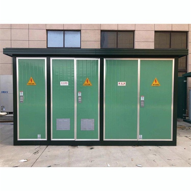 白河1600KVA欧式箱式变压器